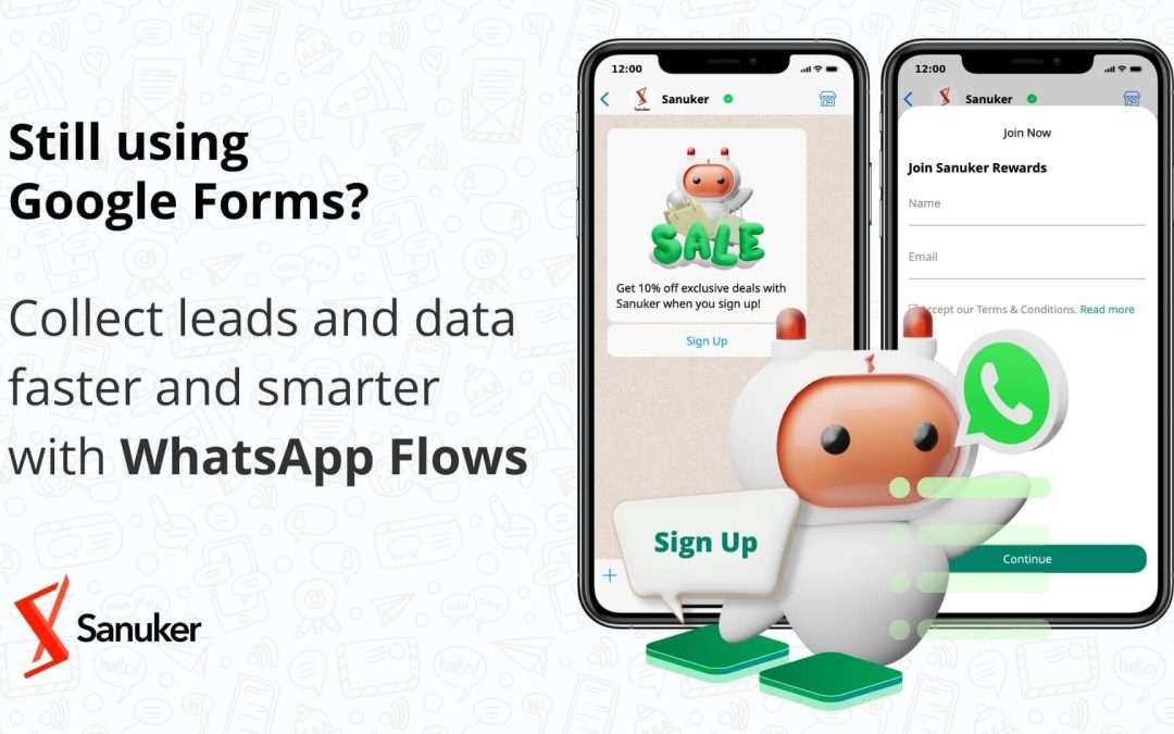 Still using Google Forms? Collect leads and data faster and smarter with WhatsApp Flows